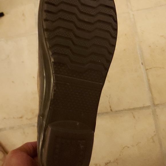 New Coach rain boots size 10 Coach signature brown and tan - Picture 7 of 7